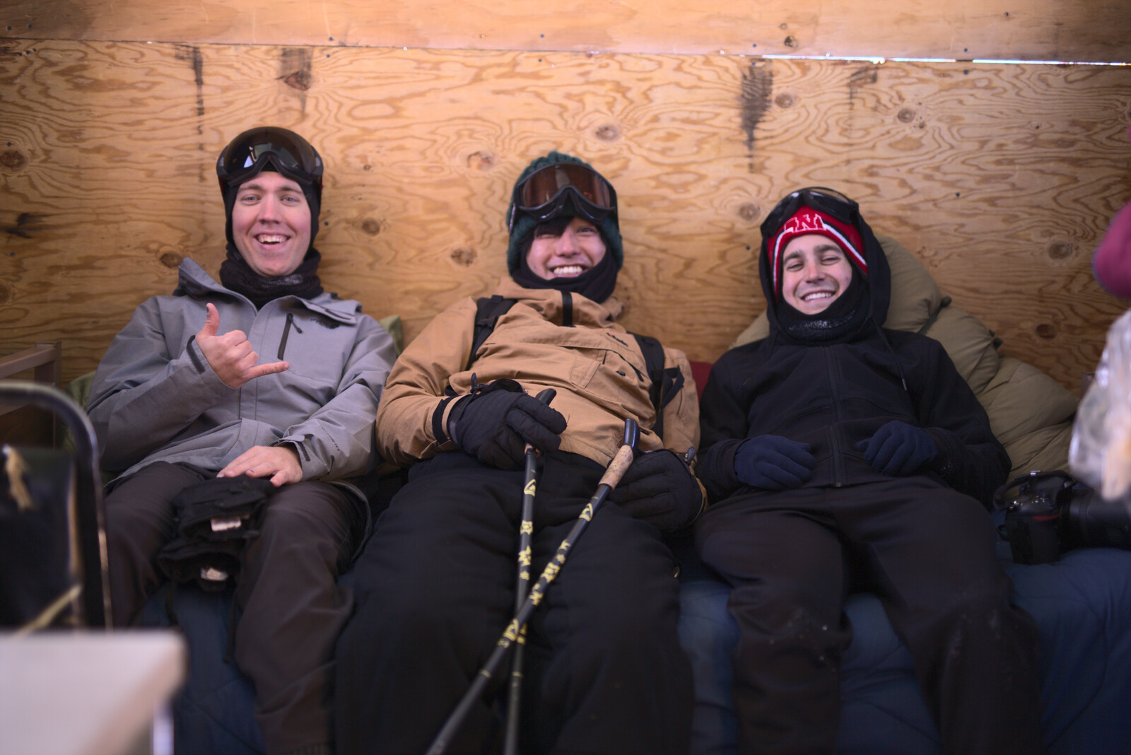 At The Warming Hut